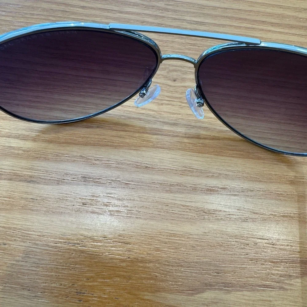 Marc By Marc Jacobs Black and Purple Aviator‎ Sunglasses